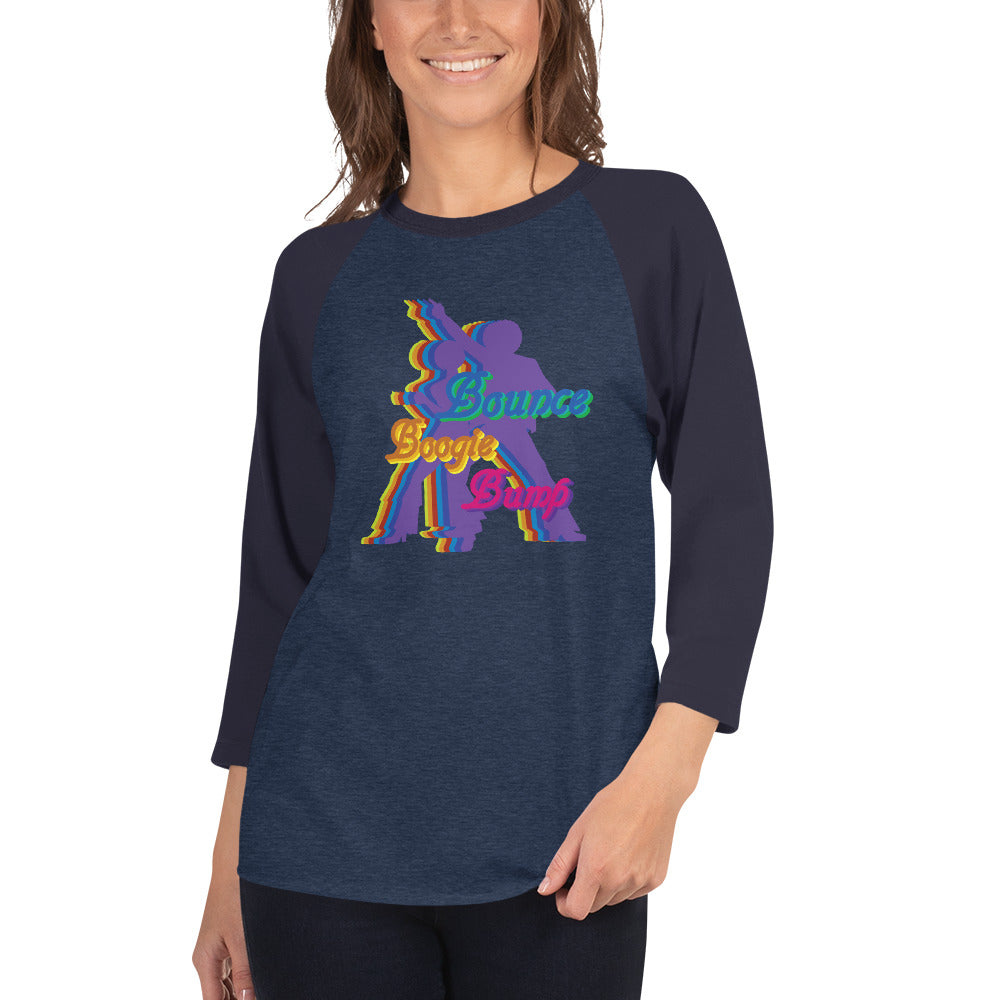 Unisex Bounce Boogie Bump Raglan