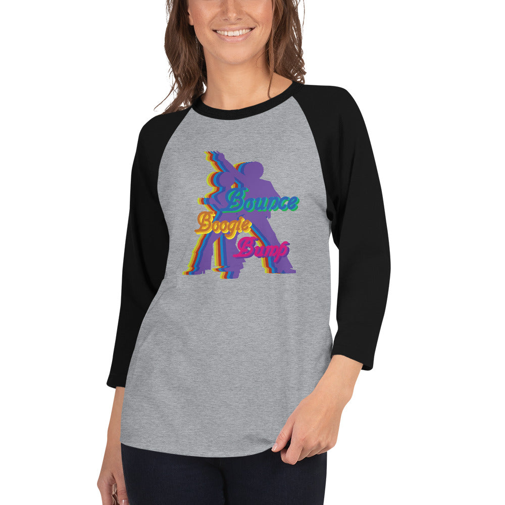Unisex Bounce Boogie Bump Raglan
