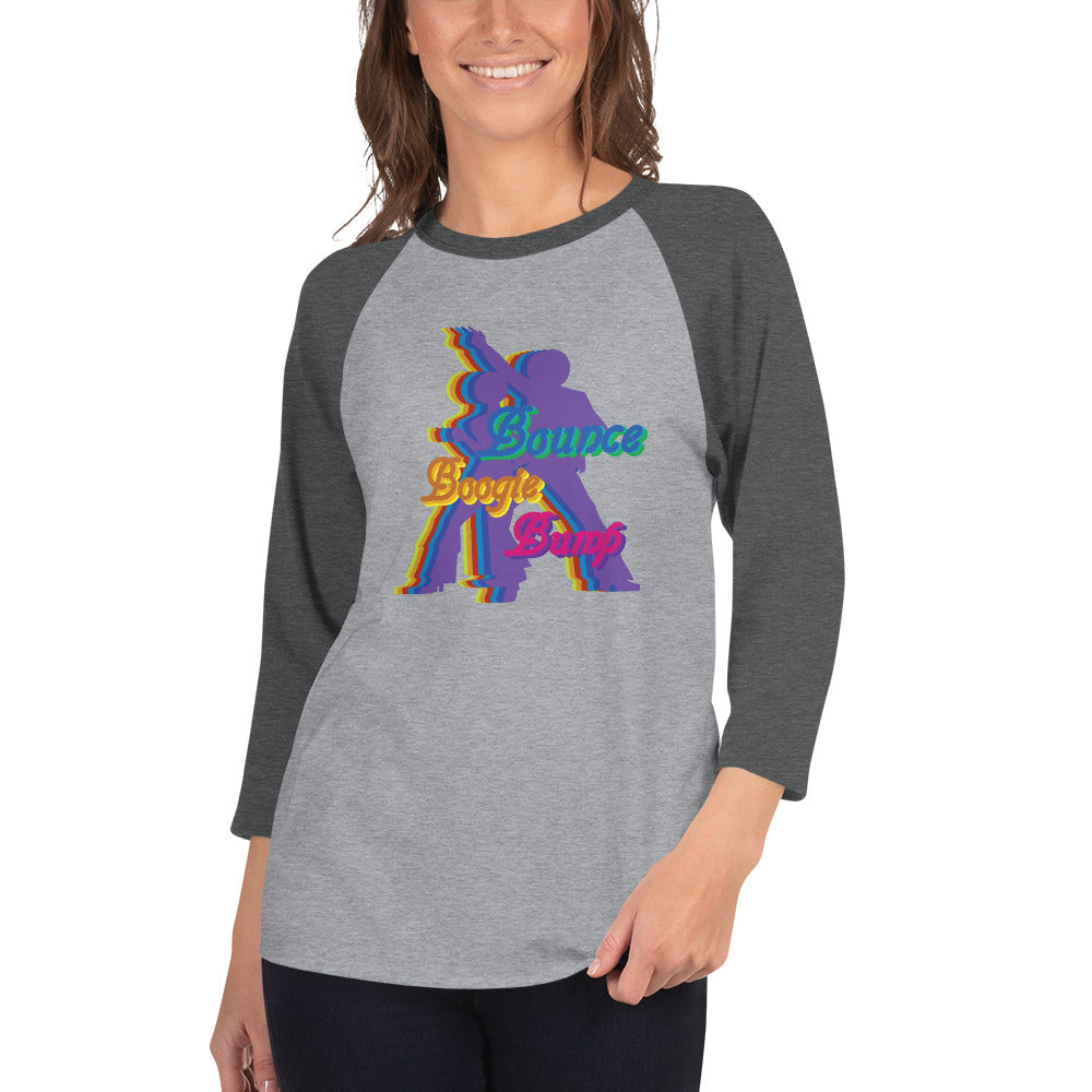 Unisex Bounce Boogie Bump Raglan