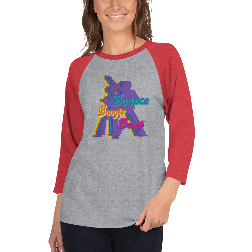 Unisex Bounce Boogie Bump Raglan