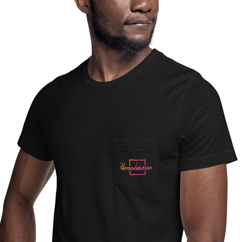 Unisex The Groovalution Pocket T-Shirt