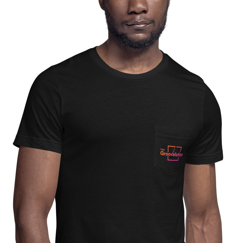Unisex The Groovalution Pocket T-Shirt